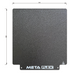 PEI Textured Build Plate, Black, Double Sided, w/ Magnetic Base - 320mm x 310mm.