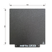 PEI Textured Build Plate, Black, Double Sided, w/ Magnetic Base - 190mm x 190mm.