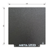 PEI Textured Build Plate, Black, Double Sided, w/ Magnetic Base - 235mm x 235mm.