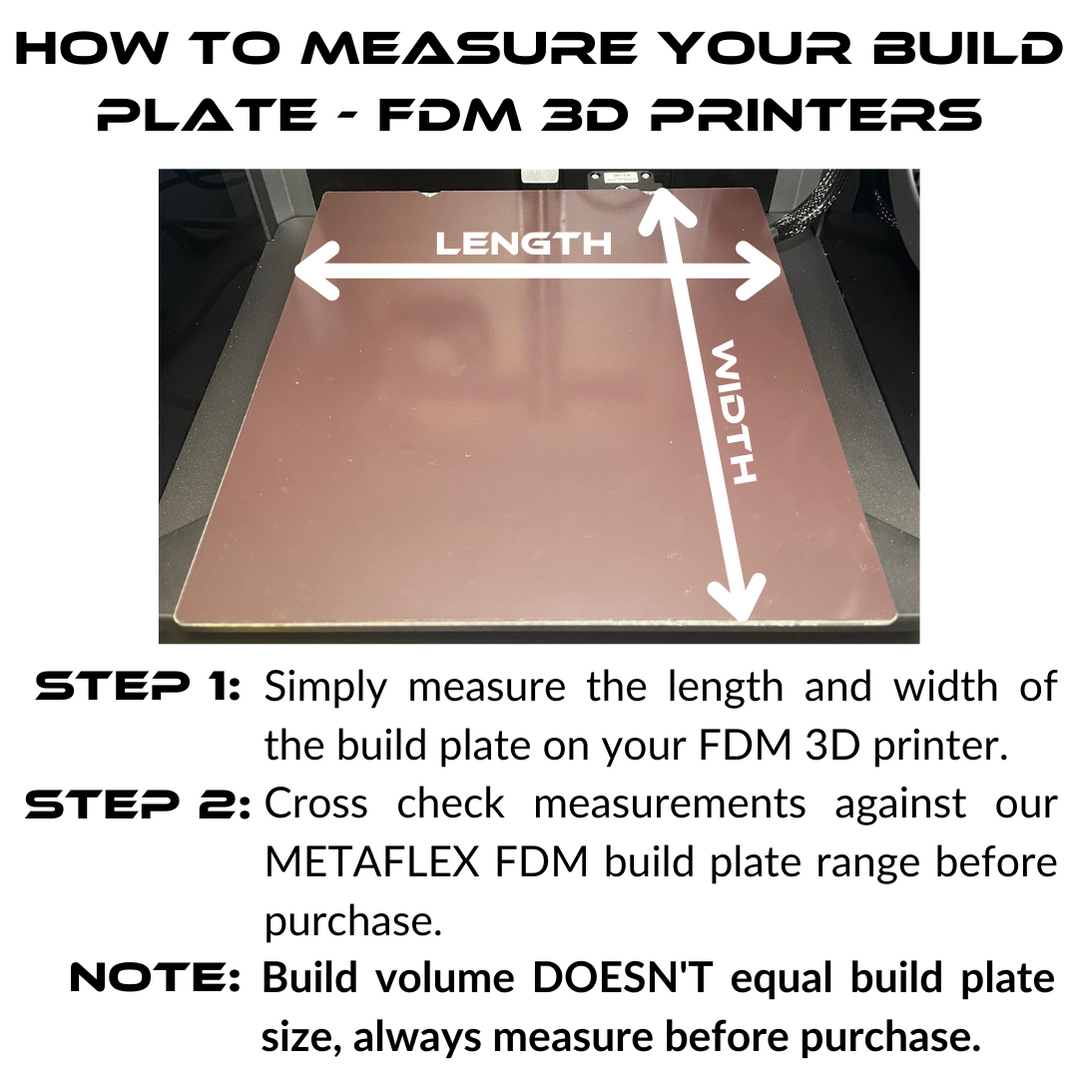 Flexible Build Plates, Textured PEI, 220x220mm | METAFLEX