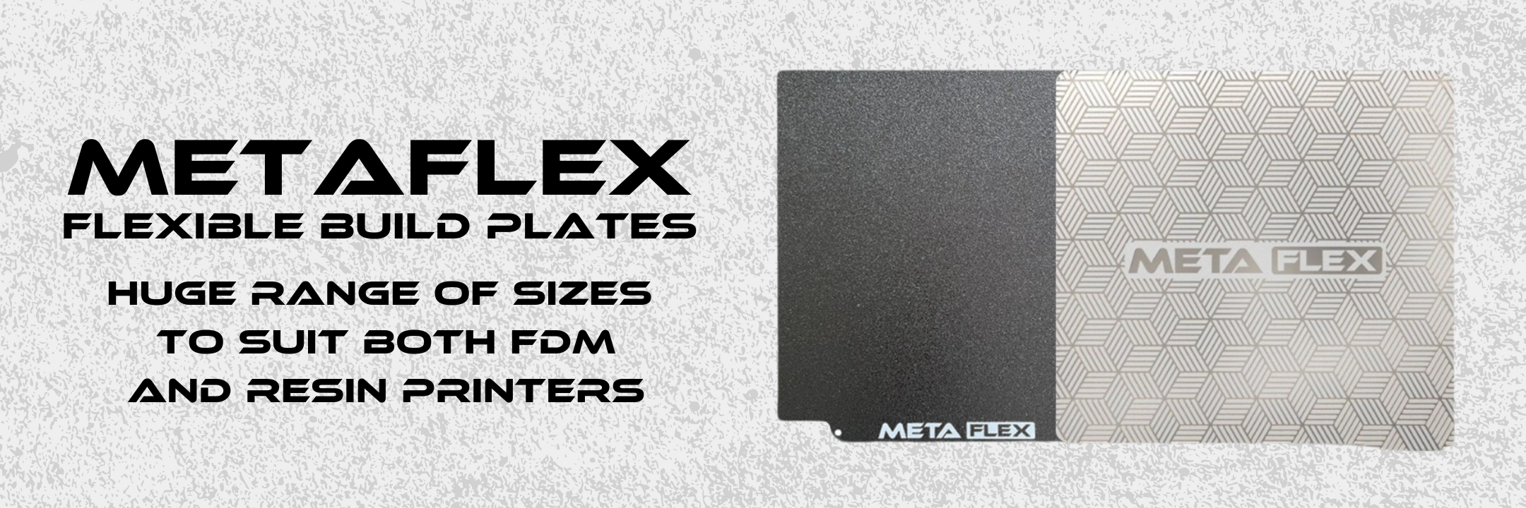 Metaflex Reece Shop Flexible Build Plates for 3D Printers | METAFLEX