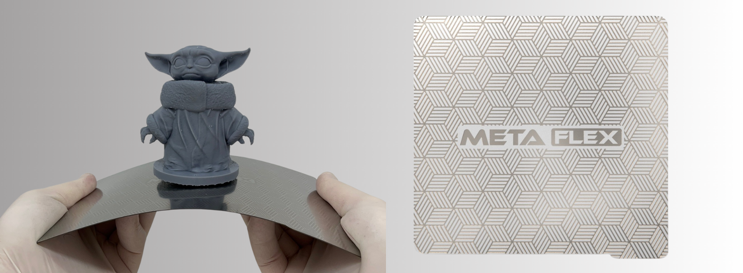 METAFLEX Flexible Resin Plates Vs Standard Flexible Smooth Steel Plates